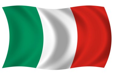 Italy's flag clipart