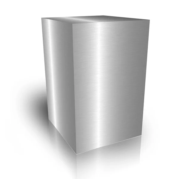 Scatola di alluminio — Foto Stock