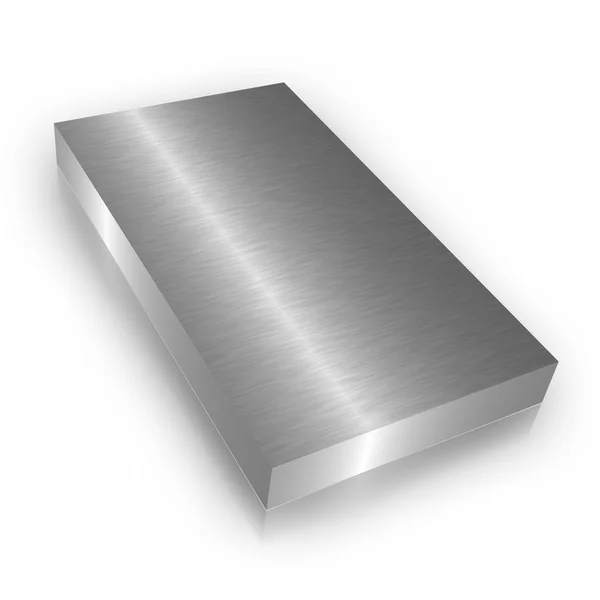 Алюминиевый ящик — стоковое фото