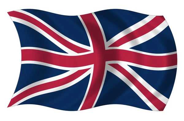 Vlajka Velké Británie — Stock fotografie