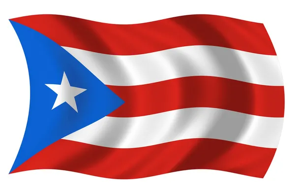 Bandera de Puerto Rico — Stock Photo © pakmor #1643390