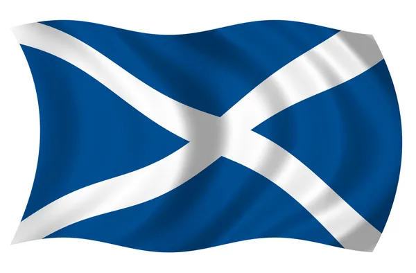 Σημαία της Σκωτίας — Φωτογραφία Αρχείου