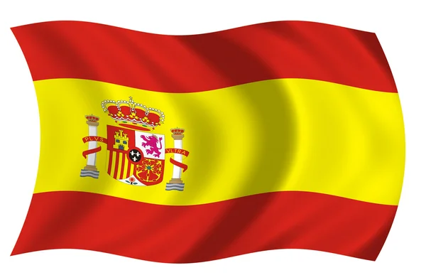 스페인의 국기 — 스톡 사진