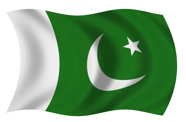 Bandera de Pakistanu — Zdjęcie stockowe