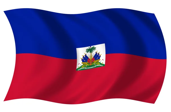 Bandera Haiti — Stockfoto