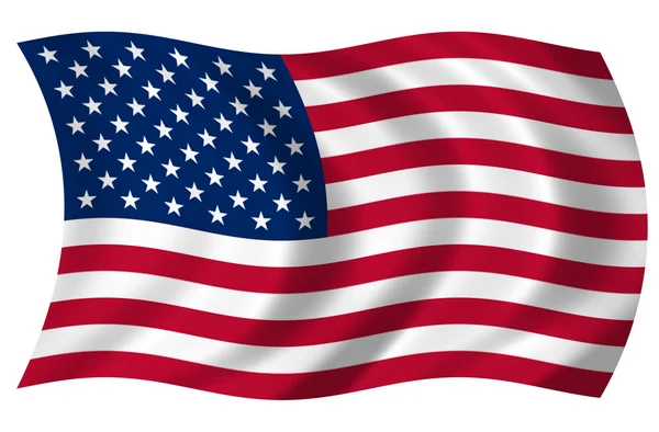 Bandera Estados Unidos — Foto de Stock