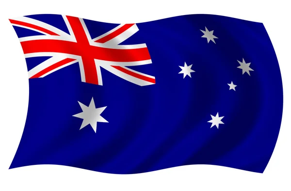 Bandera de Αυστραλία — Φωτογραφία Αρχείου