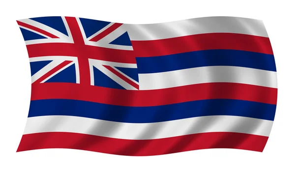 Флаг Гавайев — стоковое фото