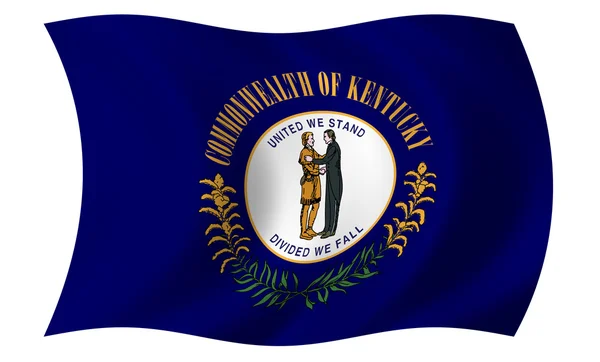 Прапор Кентуккі — стокове фото