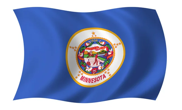Minnesota zászlaja — Stock Fotó