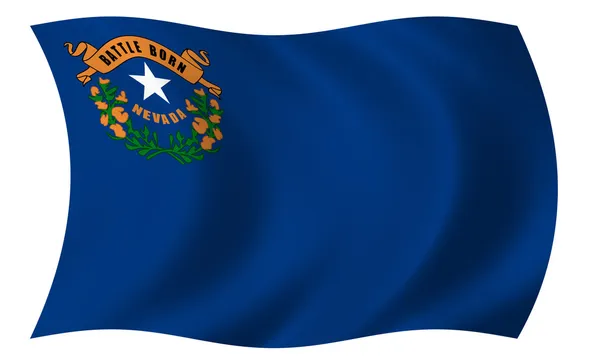Флаг Невады — стоковое фото