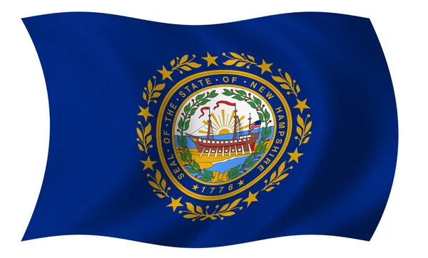 New hampshire bayrağı — Stok fotoğraf