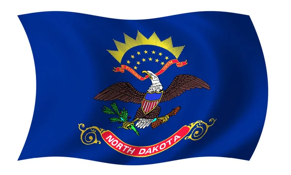 Прапор Північної Дакоти — стокове фото