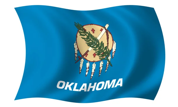 Bandera de Oklahoma — Foto de Stock