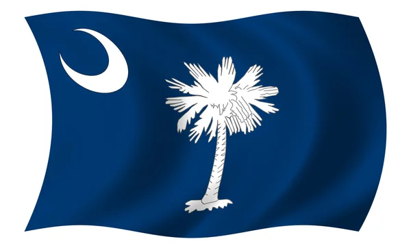Bandeira de South Carolina — Fotografia de Stock
