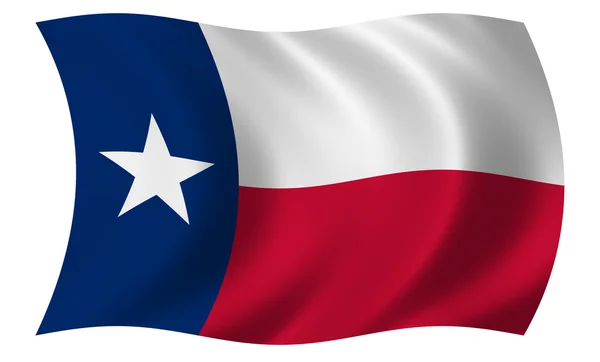 得克萨斯州的旗帜 — 图库照片