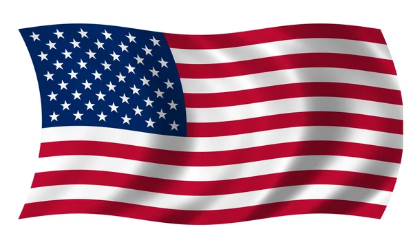 Σημαία Ηνωμένων Πολιτειών — Φωτογραφία Αρχείου