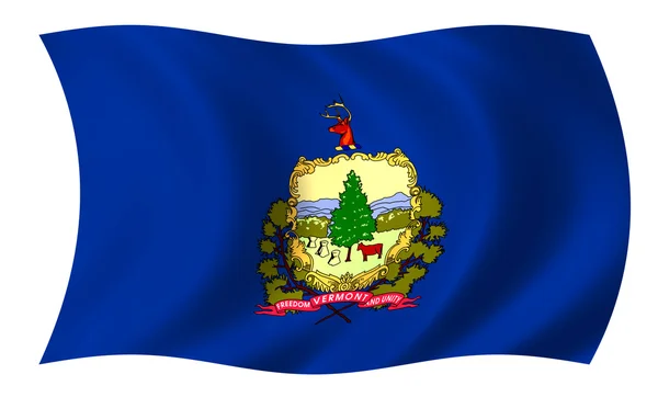 Vermont Cumhuriyeti bayrağı — Stok fotoğraf