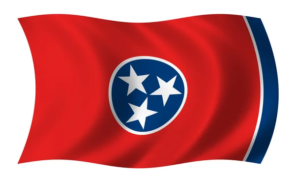 Bandeira do Tennessee — Fotografia de Stock