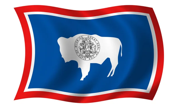 Flag of Wyoming — Stock Photo, Image