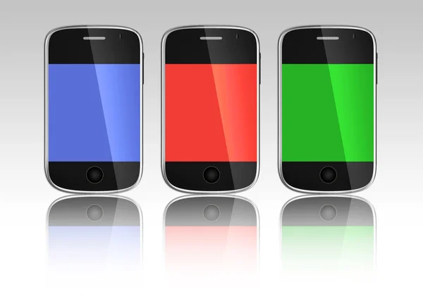 Ultimate generationens mobiltelefoner — Stockfoto