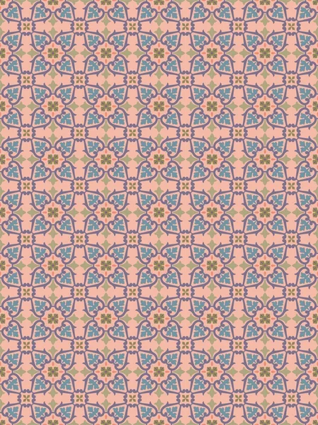 Modèle islamique traditionnel sans couture — Image vectorielle