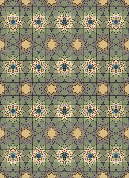 Seamless traditional islamic pattern — Stock Vector