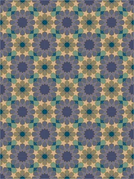 Nahtlose traditionelle islamische Muster — Stockvektor
