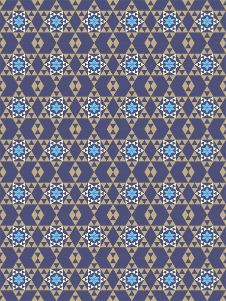 Naadloze traditionele islamitische patroon — Stockvector
