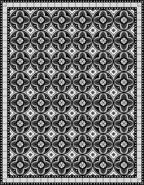 Niveaux de gris Fond sans couture — Image vectorielle