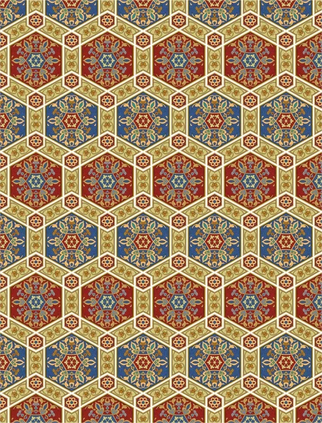 Nahtlose traditionelle islamische Muster lizenzfreie Stockillustrationen