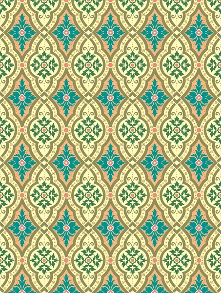 Nahtlose traditionelle islamische Muster Stockillustration
