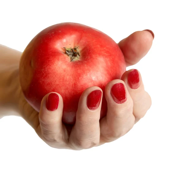 stock image Hand of the elderly lady