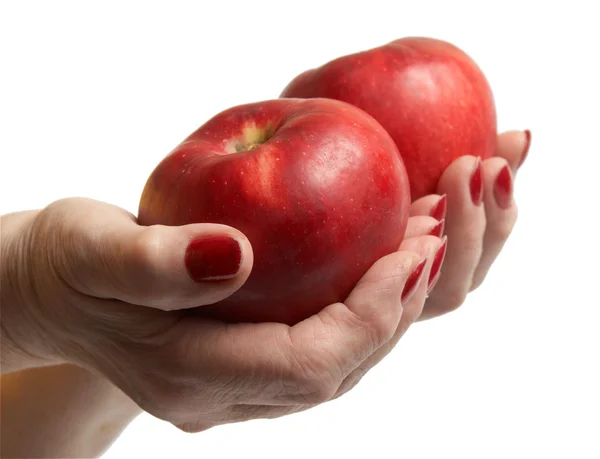 stock image Hand of the elderly lady