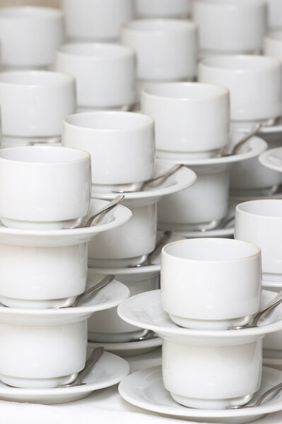Cups for tea and coffee