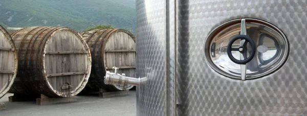 Şarap imalatı — Stok fotoğraf