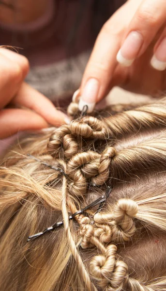 Stock image The hairdresser