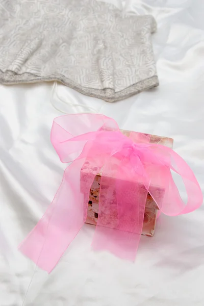 Box , wedding corset — Stock Photo, Image