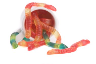 Gummy snakes clipart