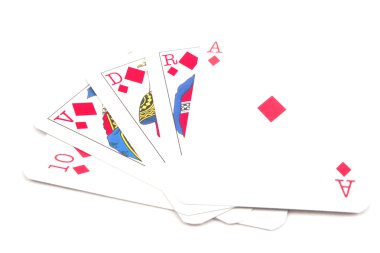 Poker Cards - Royal Flush clipart