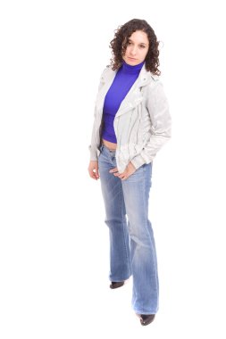 Woman posing