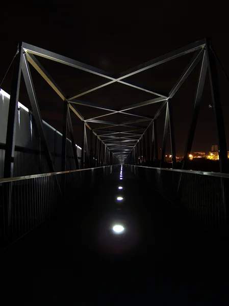 Große Brücke in der Nacht — Stockfoto