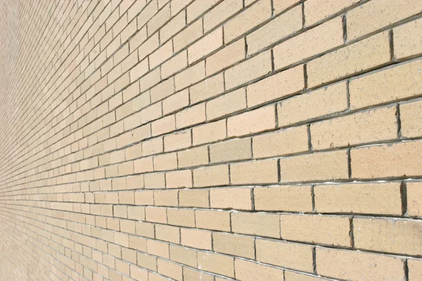 Bricked Wall Background Perspectiva — Fotografia de Stock