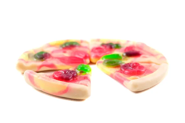 Rebanadas de pizza gomosa — Foto de Stock