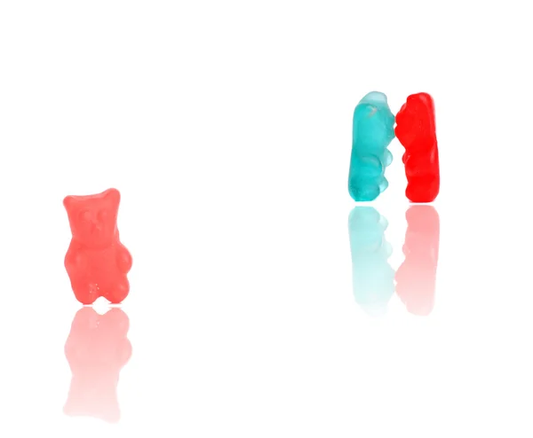 Ours en gomme colorée — Photo