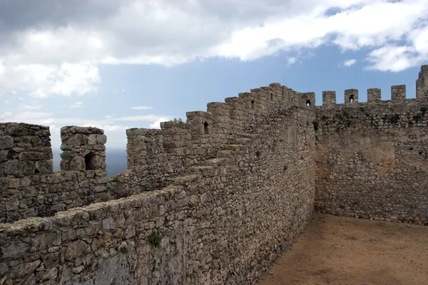 성 벽 관점 — 스톡 사진