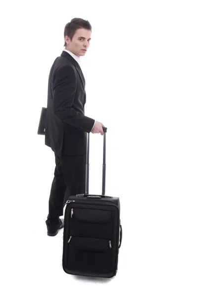 Young man going on vacations — Stock Photo, Image