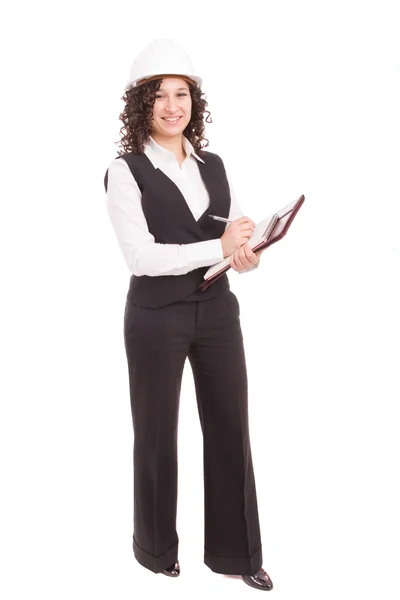 Geschäftsfrau bei der Arbeit — Stockfoto