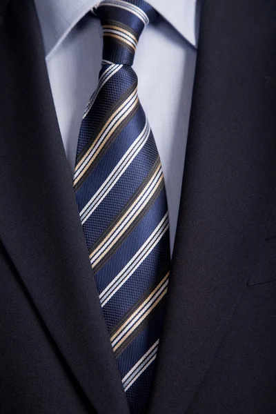 青いネクタイ — ストック写真