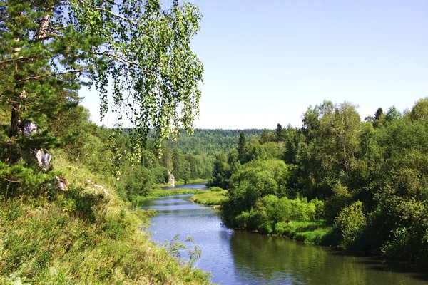 Rivière Chusovaya, Territoire de Perm — Photo
